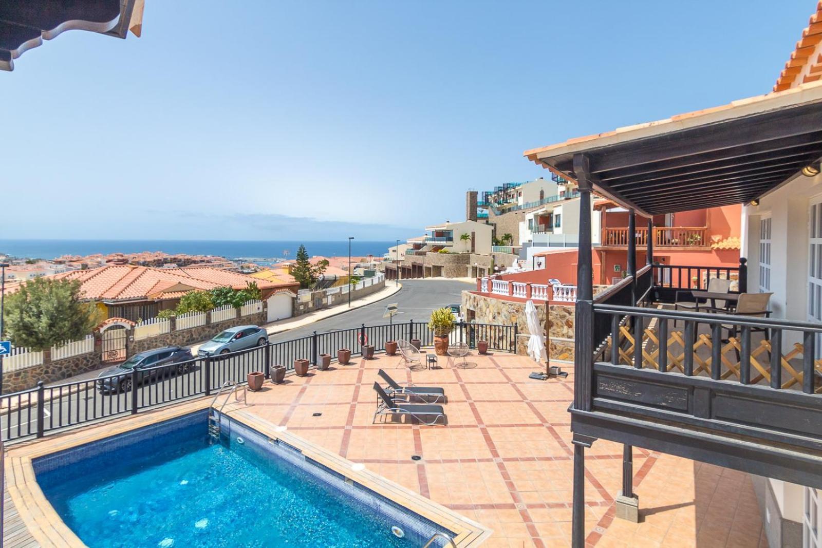 Villa Magnificent 5-Star With Sea View, Jacuzzi And Pool Mogan Exterior photo